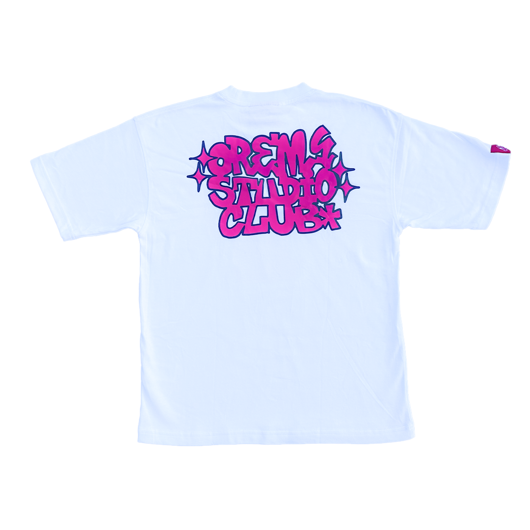 Tee " Orem Studio Club " Rose