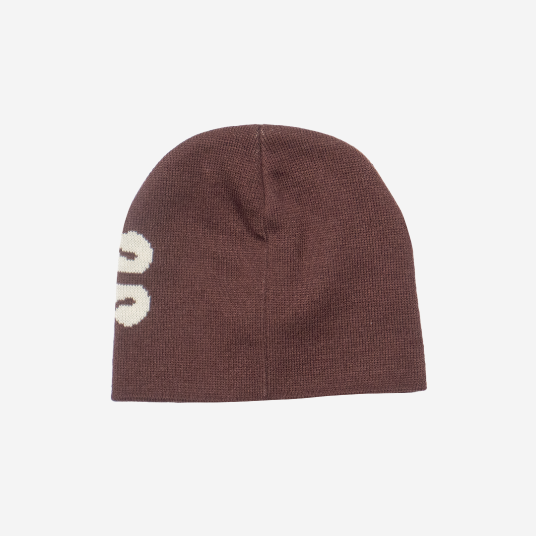 Beanie "MOTIF" Brown