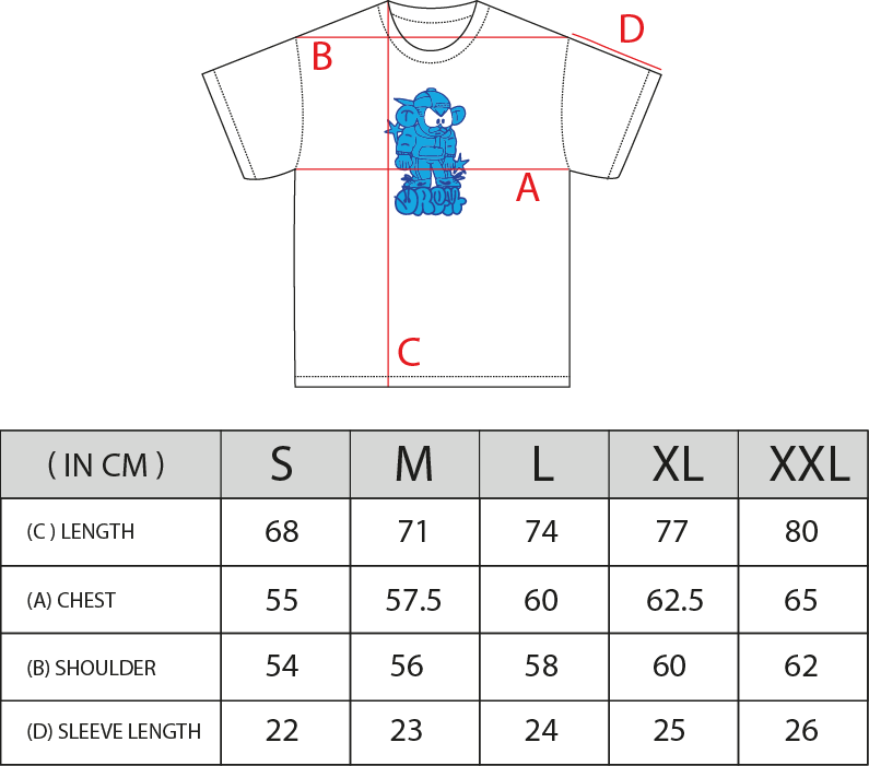 Tee " Orem Studio Club " Bleu