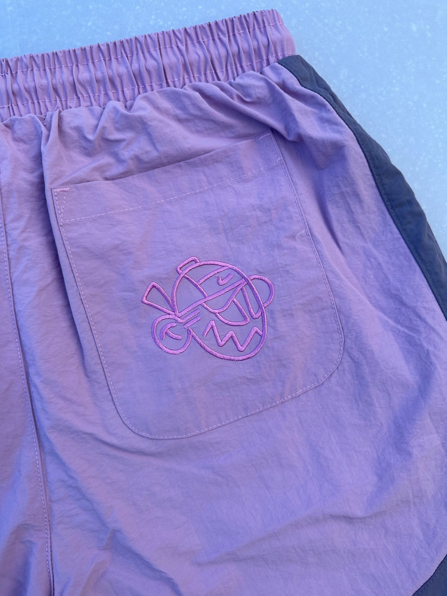 Short " SOUS LE SOLEIL " Purple