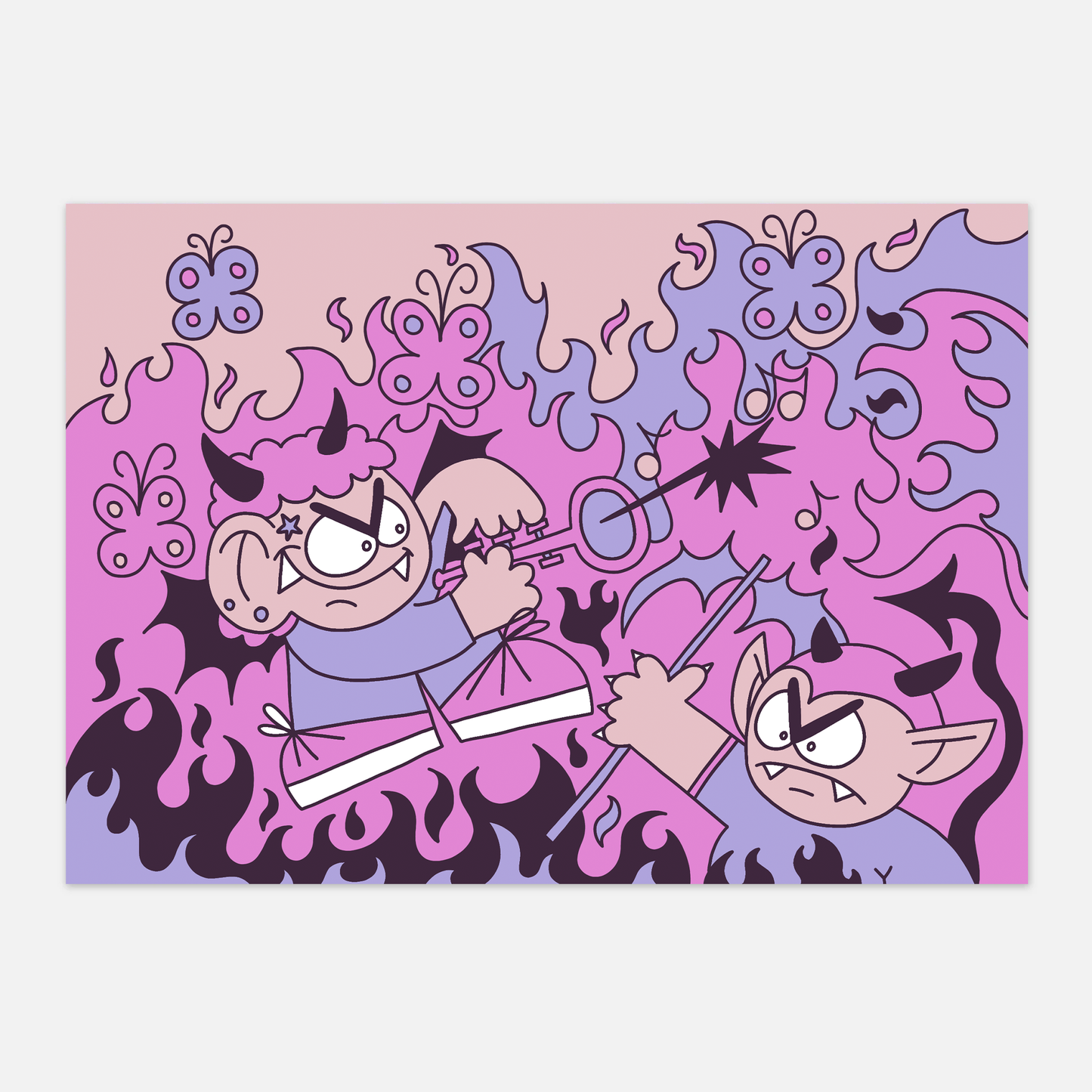 Print A3 "L'ENFER"