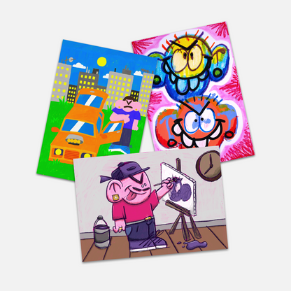 Pack Prints Debilos A3