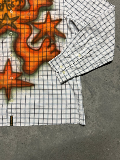 Airbrush custom shirt "DEBILOS"