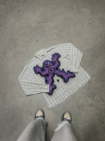 Airbrush custom shirt "DEBILOS"