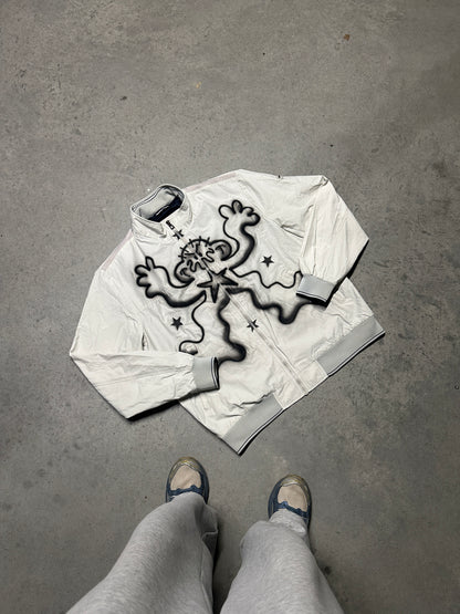 Airbrush custom jacket "DEBILOS"