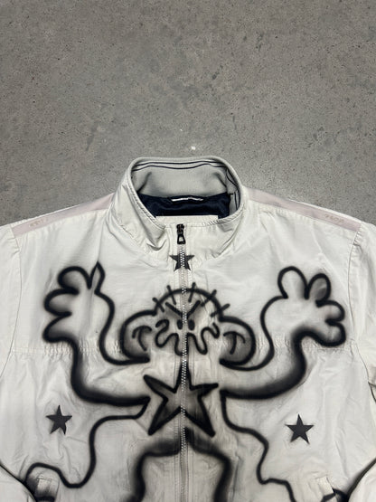 Airbrush custom jacket "DEBILOS"