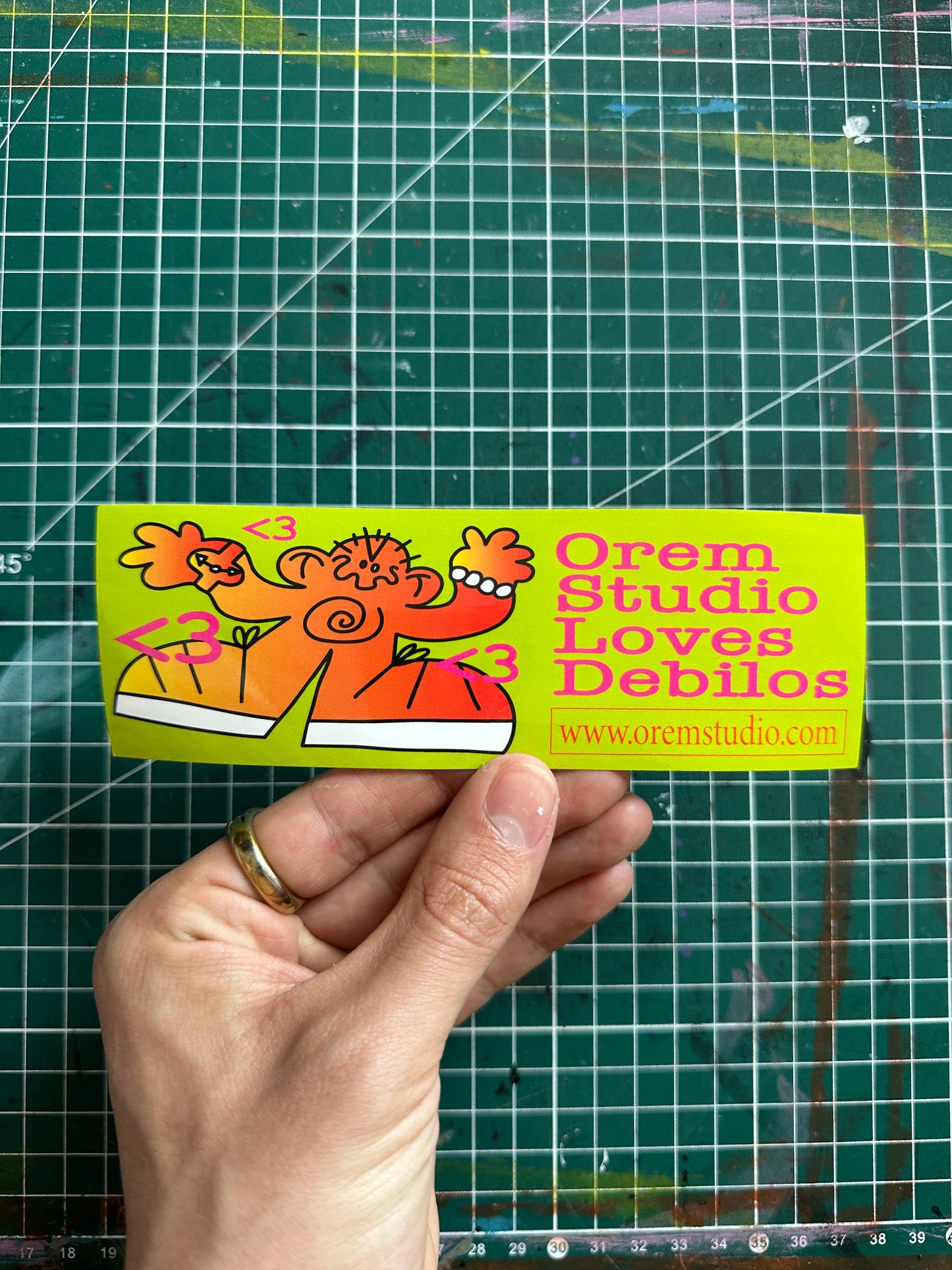 "DEBILOS WORLD" Stickers pack