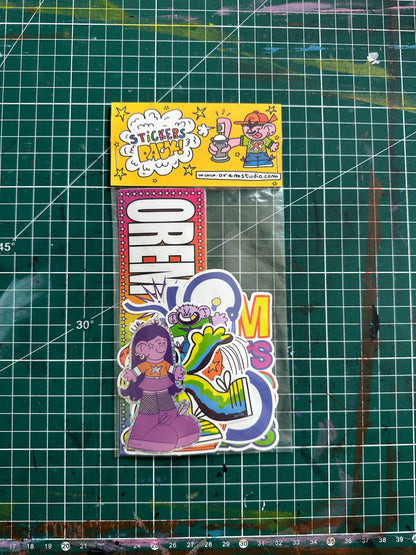 "DEBILOS WORLD" Stickers pack