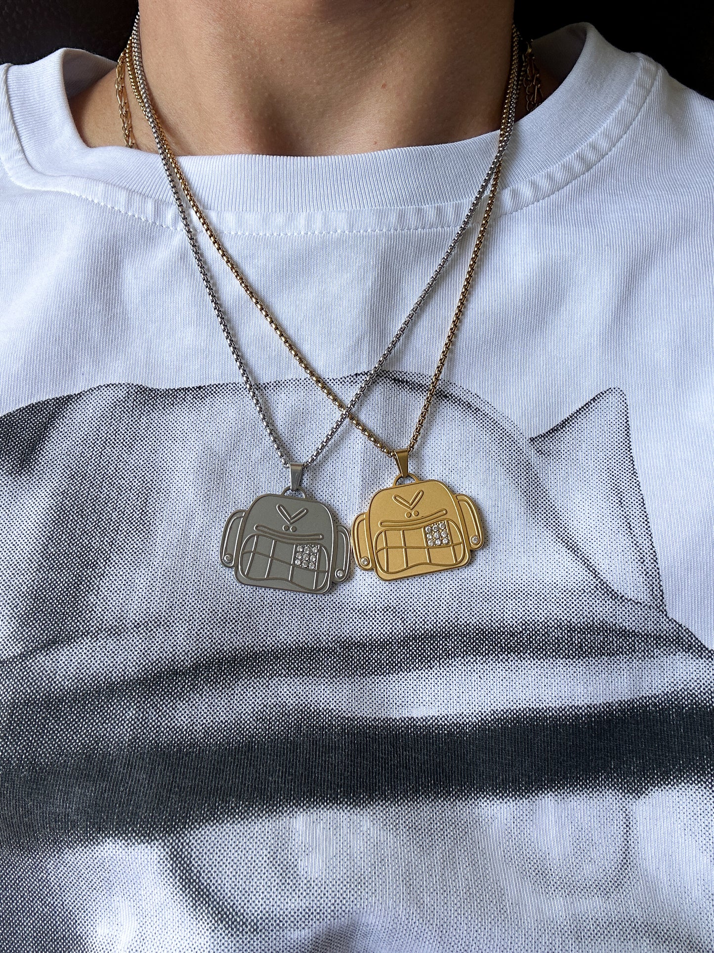 "OREM SOUS VVS" Necklace Silver (pre-order)