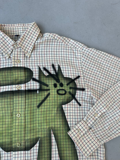 Airbrush custom shirt "MIAOUW"