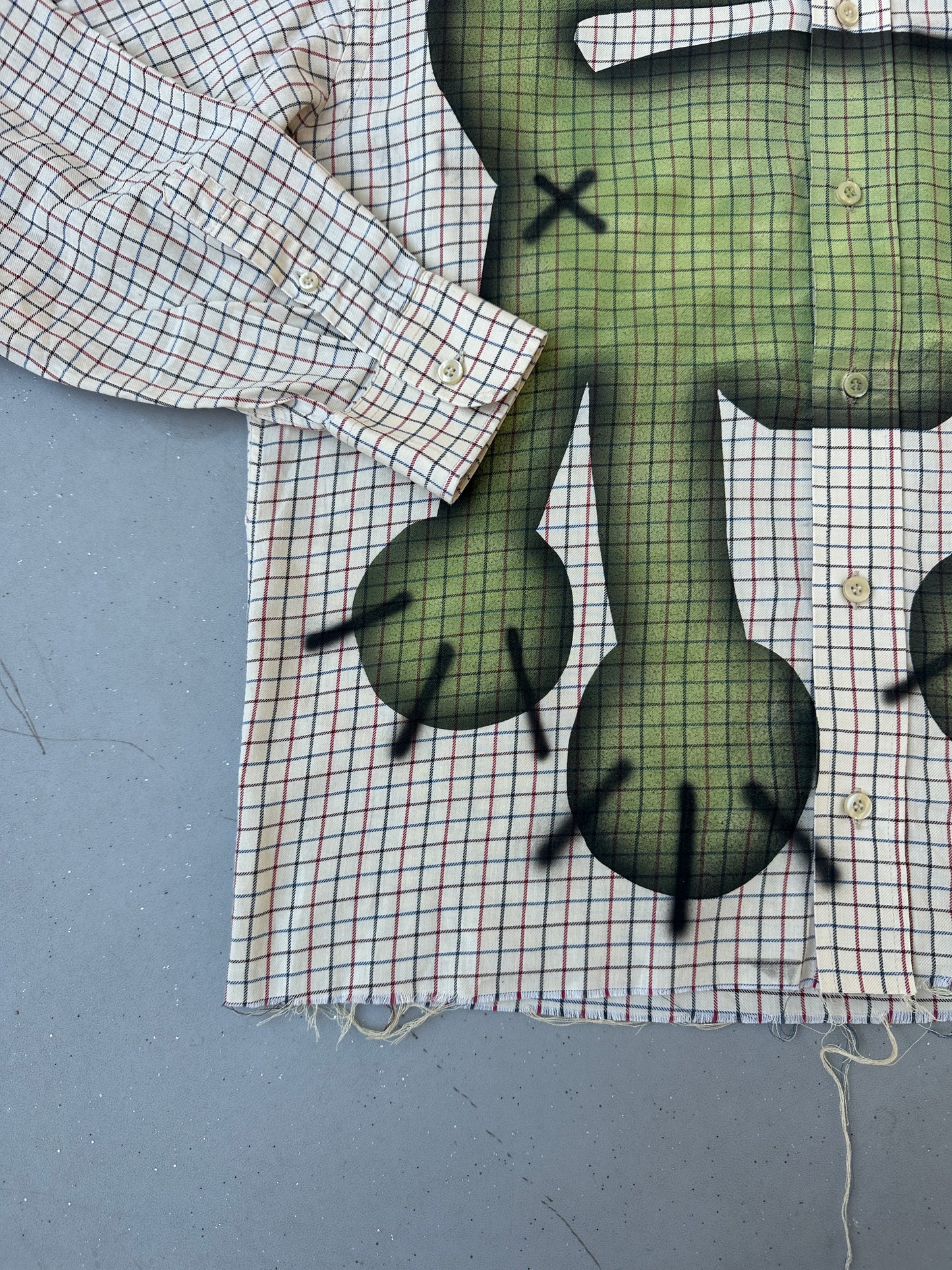 Airbrush custom shirt "MIAOUW"