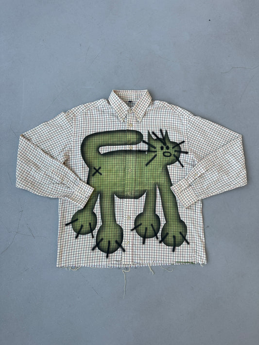 Airbrush custom shirt "MIAOUW"