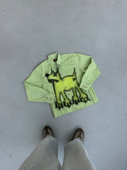 Airbrush custom shirt "WOUAF"