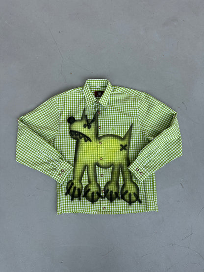 Airbrush custom shirt "WOUAF"