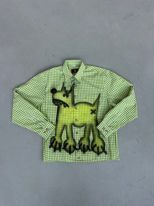 Airbrush custom shirt "WOUAF"