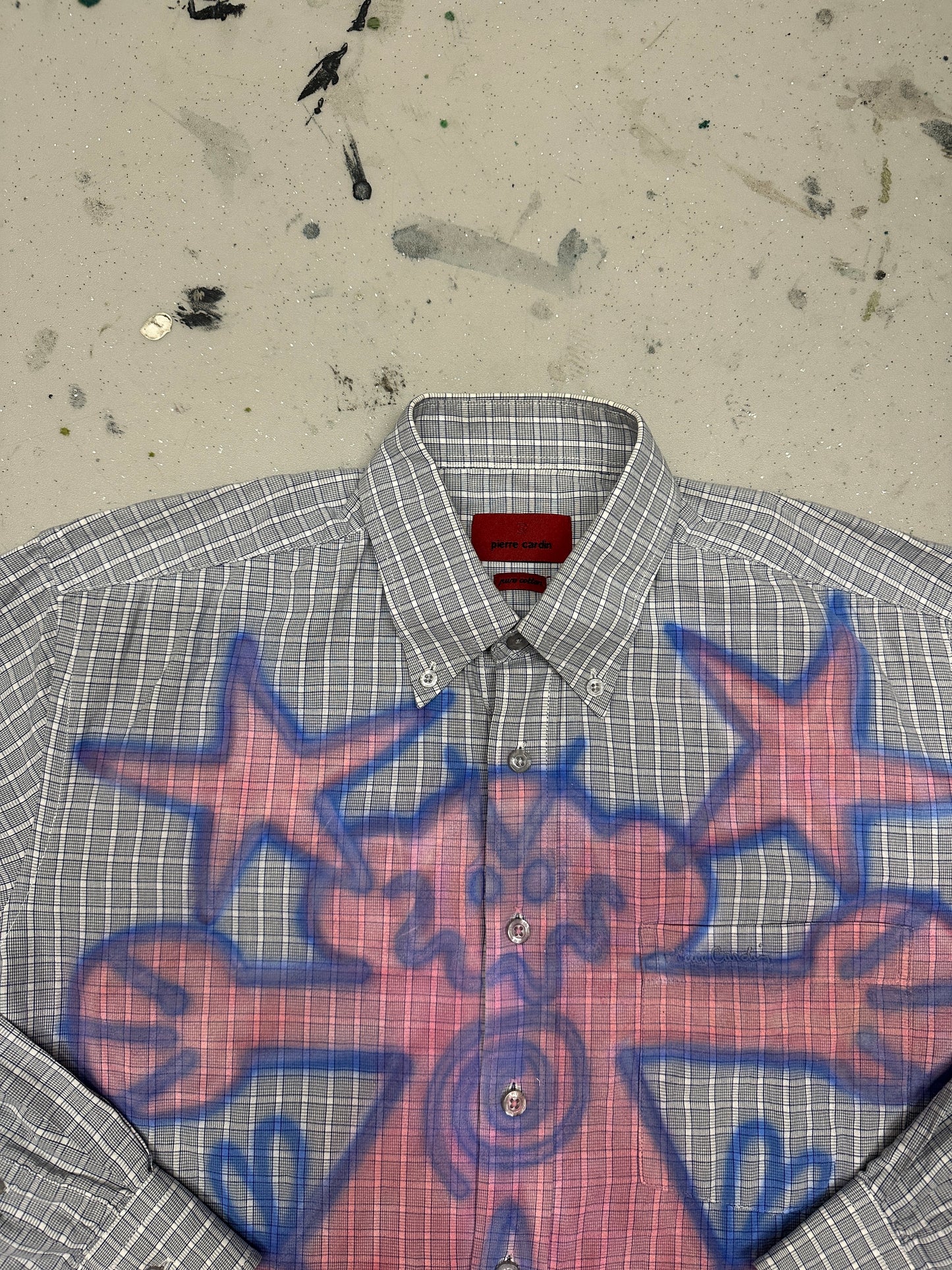 Airbrush custom shirt "DEBILOS"