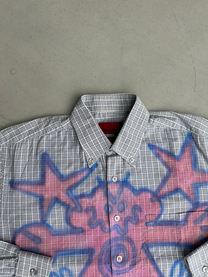 Airbrush custom shirt "DEBILOS"