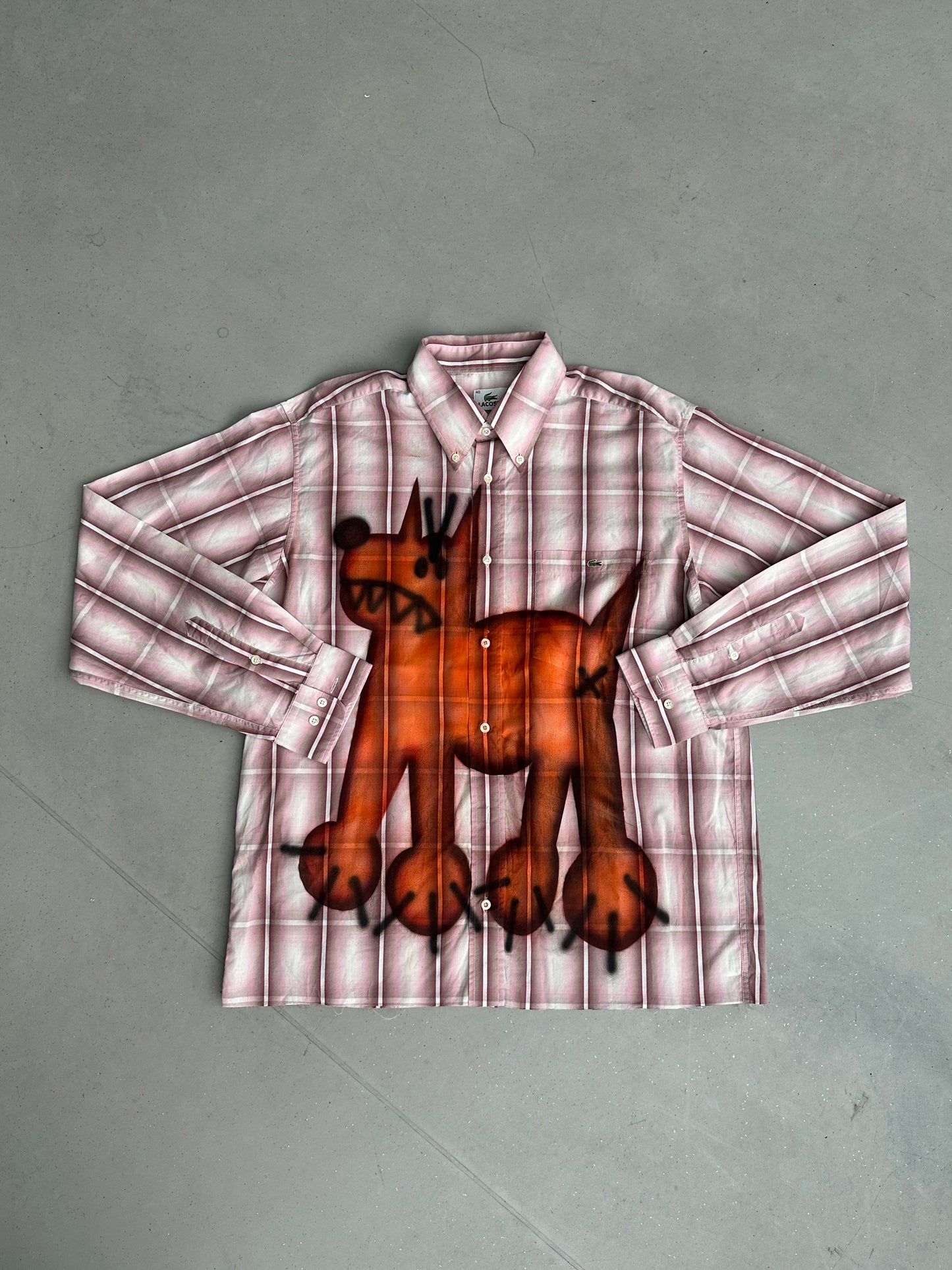 Airbrush custom shirt "WOUAF"