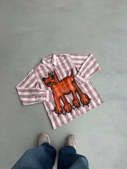 Airbrush custom shirt "WOUAF"