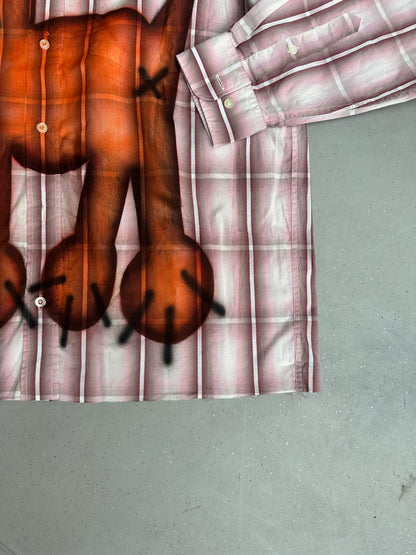 Airbrush custom shirt "WOUAF"