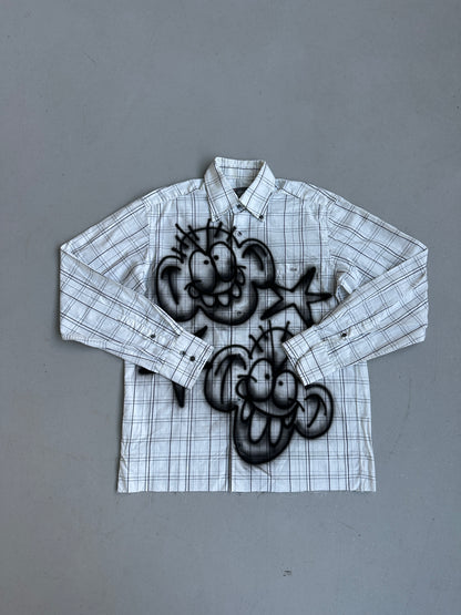 Airbrush custom shirt "DOUBLE DEBILOS"