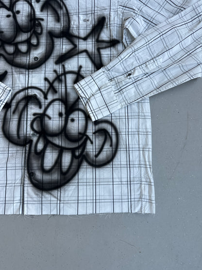 Airbrush custom shirt "DOUBLE DEBILOS"