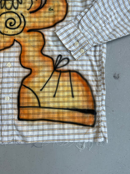 Airbrush custom shirt "DEBILOS"