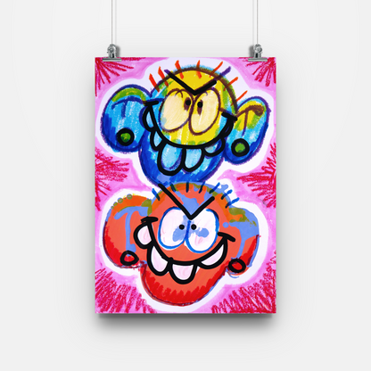 Print A3 "DOUBLE DEBILOS"