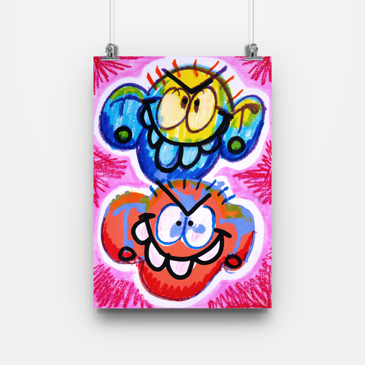 Print A3 "DOUBLE DEBILOS"