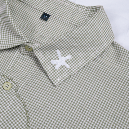 "Cowboy green plaid" shirt (pre-order)