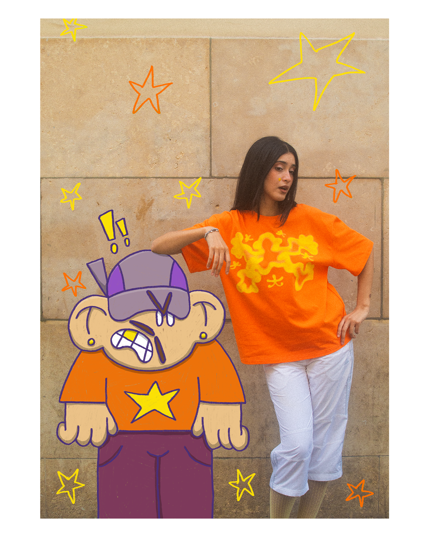 "AIRBRUSH" Graphic tee