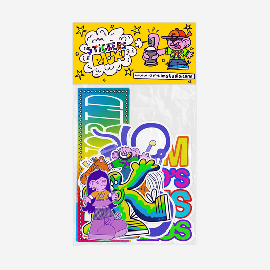"DEBILOS WORLD" Stickers pack