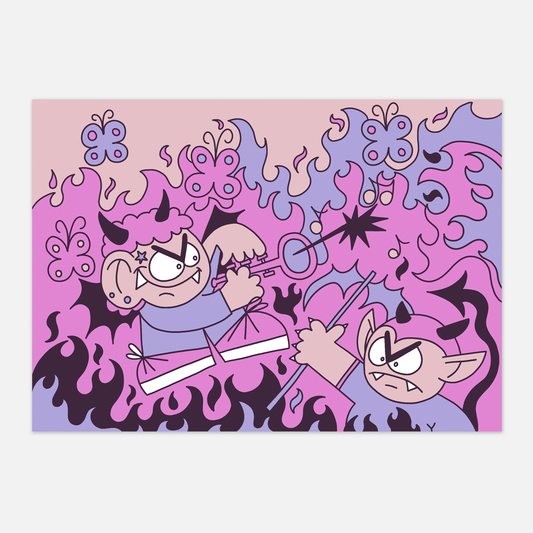 Print A3 "L'ENFER"